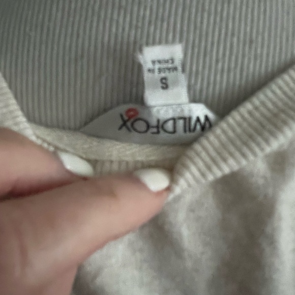 Wildfox Cheetah lip crew neck Shirt-Small - Picture 3 of 3